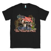 Black chill the fourth out cows 4th july america Classic Tee - NancyCooperArtShop