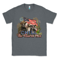 Charcoal Heather chill the fourth out cows 4th july america Classic Tee - NancyCooperArtShop