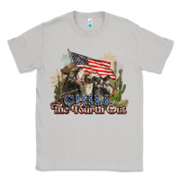 Moon Dust chill the fourth out cows 4th july america Classic Tee - NancyCooperArtShop