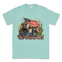 Seafoam chill the fourth out cows 4th july america Classic Tee - NancyCooperArtShop