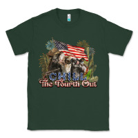 Sports Green chill the fourth out cows 4th july america Classic Tee - NancyCooperArtShop
