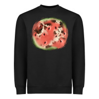Black watermelon cowhide patch3 Heavyweight Sweatshirt - JahusDesignShop