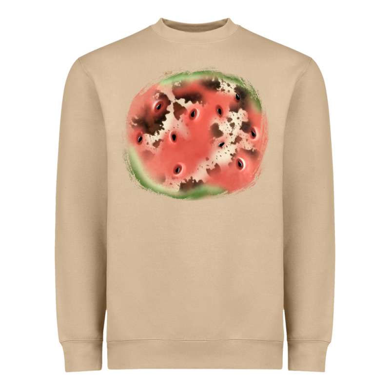 Watermelon Cowhide Patch3 Heavyweight Sweatshirt by JahusDesignShop | Teevron