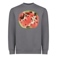 Storm watermelon cowhide patch3 Heavyweight Sweatshirt - JahusDesignShop