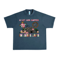 Midnight Navy easter a lot can happen in three days Urban Heavy Tee - AdoDesignShop