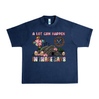 Navy easter a lot can happen in three days Urban Heavy Tee - AdoDesignShop