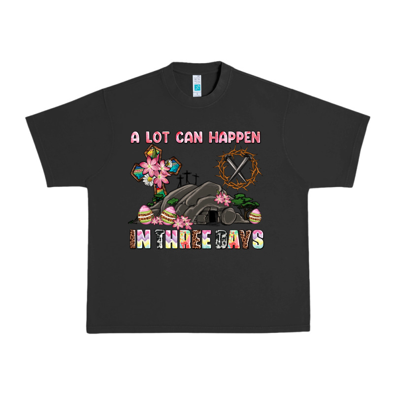 Easter A Lot Can Happen In Three Days Urban Heavy Tee by AdoDesignShop | Teevron
