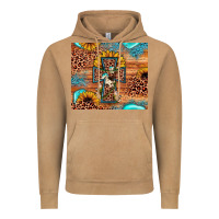Vintage Camel leopard cross sunflower Vintage Hoodie - JahusDesignShop