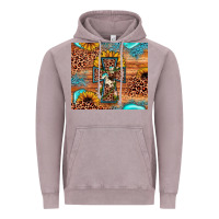 Vintage Zinc leopard cross sunflower Vintage Hoodie - JahusDesignShop