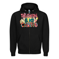 Black teaching is my cardio Zipper Hoodie - NancyCooperArtShop