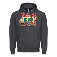 Smoke teaching is my cardio Zipper Hoodie - NancyCooperArtShop