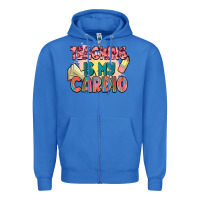 True Royal teaching is my cardio Zipper Hoodie - NancyCooperArtShop