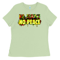 Matcha no justice no peace Ladies Tee - Zillion Design Studio