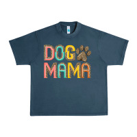 Midnight Navy dog mama Urban Heavy Tee - JahusDesignShop