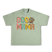 Oil Green dog mama Urban Heavy Tee - JahusDesignShop