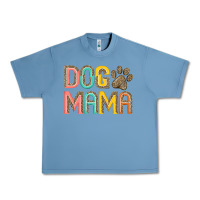 Pebble Blue dog mama Urban Heavy Tee - JahusDesignShop