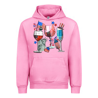 Fuchsia Pink american wine Urban Hoodie - CowGirlArtShop