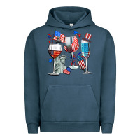 Pigment Midnight Navy american wine Urban Hoodie - CowGirlArtShop