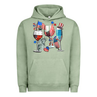 Pigment Oil Green american wine Urban Hoodie - CowGirlArtShop