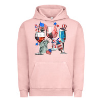 Pigment Salmon american wine Urban Hoodie - CowGirlArtShop