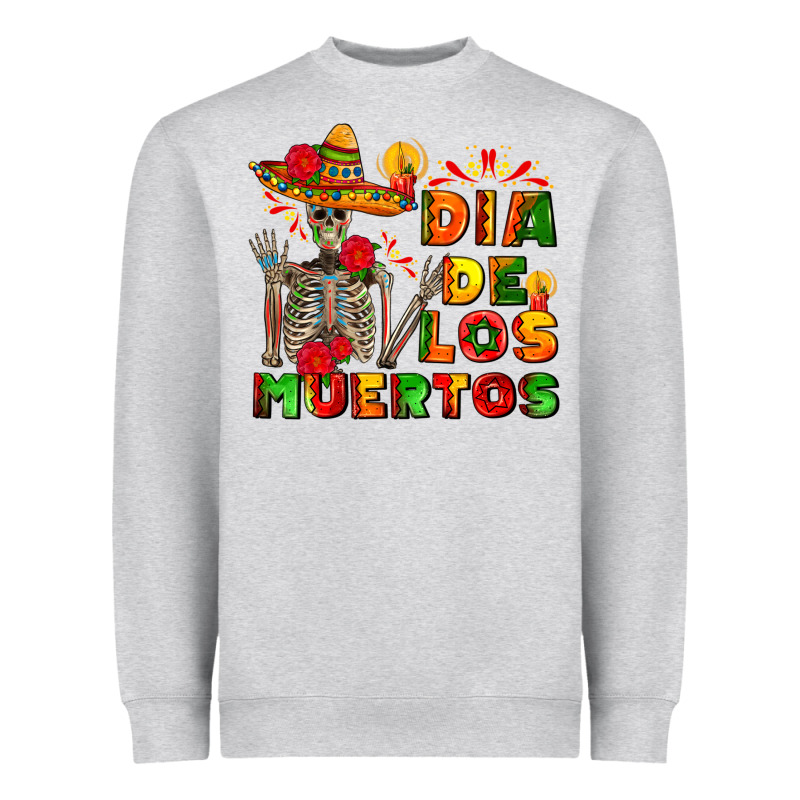 Dia De Los Muertos Heavyweight Sweatshirt by AdoDesignShop | Teevron