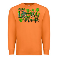 Carrot st. patrick's day one lucky mama Premium Sweatshirt - RanaPortraitStore