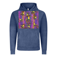 Vintage Denim mardi gras fleur de lis Vintage Hoodie - RanaPortraitStore