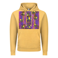 Vintage Mustard mardi gras fleur de lis Vintage Hoodie - RanaPortraitStore