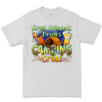 Dove Grey fires friends drinks camping crew Premium Tee - Zillion Design Studio