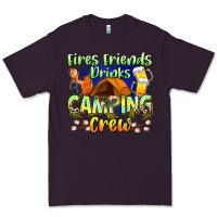 Plum fires friends drinks camping crew Premium Tee - Zillion Design Studio