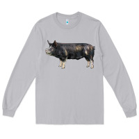 Moon Dust berkshire pig Long Sleeve Tee - LillyAllenDesigns