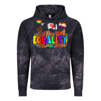 Cloud Black equality pride flags Vintage Hoodie - AdoDesignShop