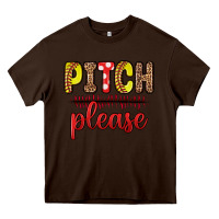 Chocolate Brown pitch please Heavy Core Tee - Zillion Design Studio