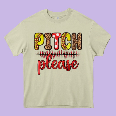 Pitch Please Heavy Core Tee Designed By Zillion Design Studio