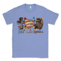 Colony Blue faith love freedom usa Classic Tee - NancyCooperArtShop