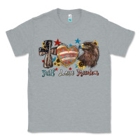 Heather Grey faith love freedom usa Classic Tee - NancyCooperArtShop