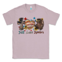 Lilac faith love freedom usa Classic Tee - NancyCooperArtShop