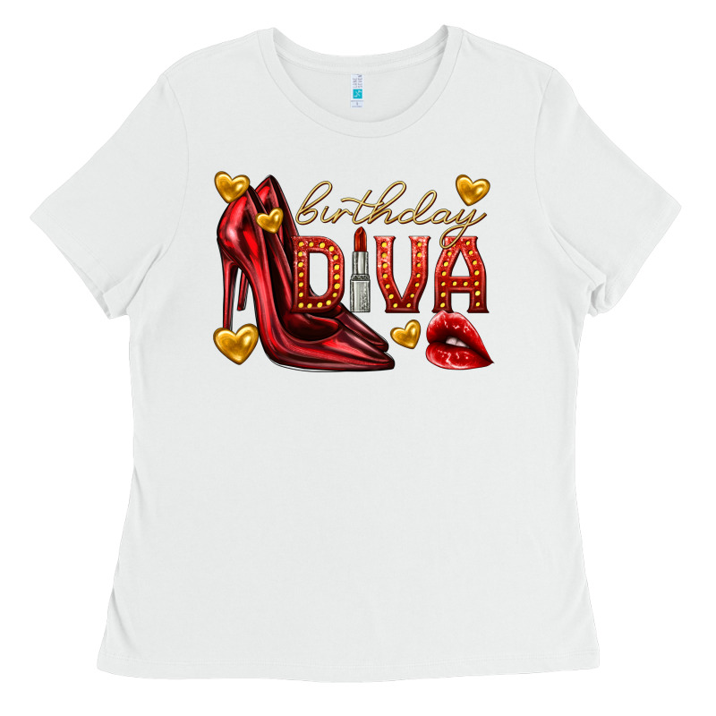 Birthday Diva Ladies Tee by texasbilliewilder | Teevron