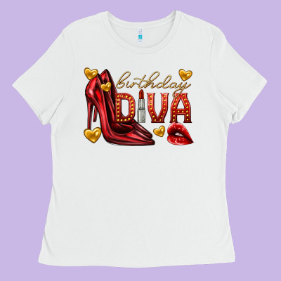 Ladies Tee birthday diva