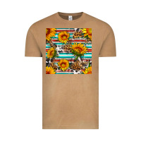 Vintage Camel serape leopard seamless pattern Vintage Tee - BundleAndBundleShop