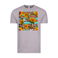 Vintage Zinc serape leopard seamless pattern Vintage Tee - BundleAndBundleShop