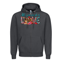 Smoke all you need is love Zipper Hoodie - NancyCooperArtShop