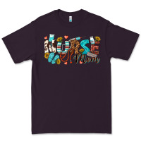 Plum nurse mom Premium Tee - texasbilliewilder