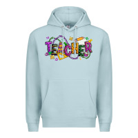Blue Mist mardi gras teacher Premium Hoodie - texasbilliewilder