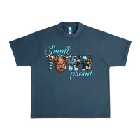 Midnight Navy small town proud Urban Heavy Tee - JahusDesignShop
