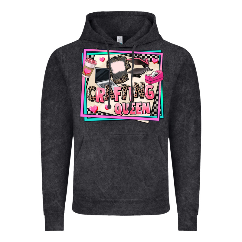 Crafting Queen Vintage Hoodie by AdoDesignShop | Teevron