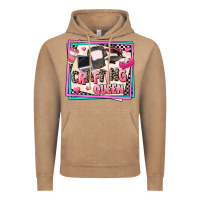 Vintage Coffee crafting queen Vintage Hoodie - AdoDesignShop