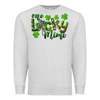 Dove Grey st. patrick's day one lucky mimi Premium Sweatshirt - RanaPortraitStore