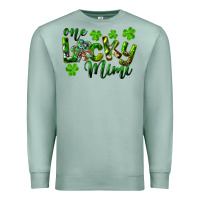 Seafoam st. patrick's day one lucky mimi Premium Sweatshirt - RanaPortraitStore