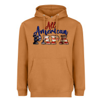 Meerkat all american papa Heavyweight Hoodie - BarkalooDesign